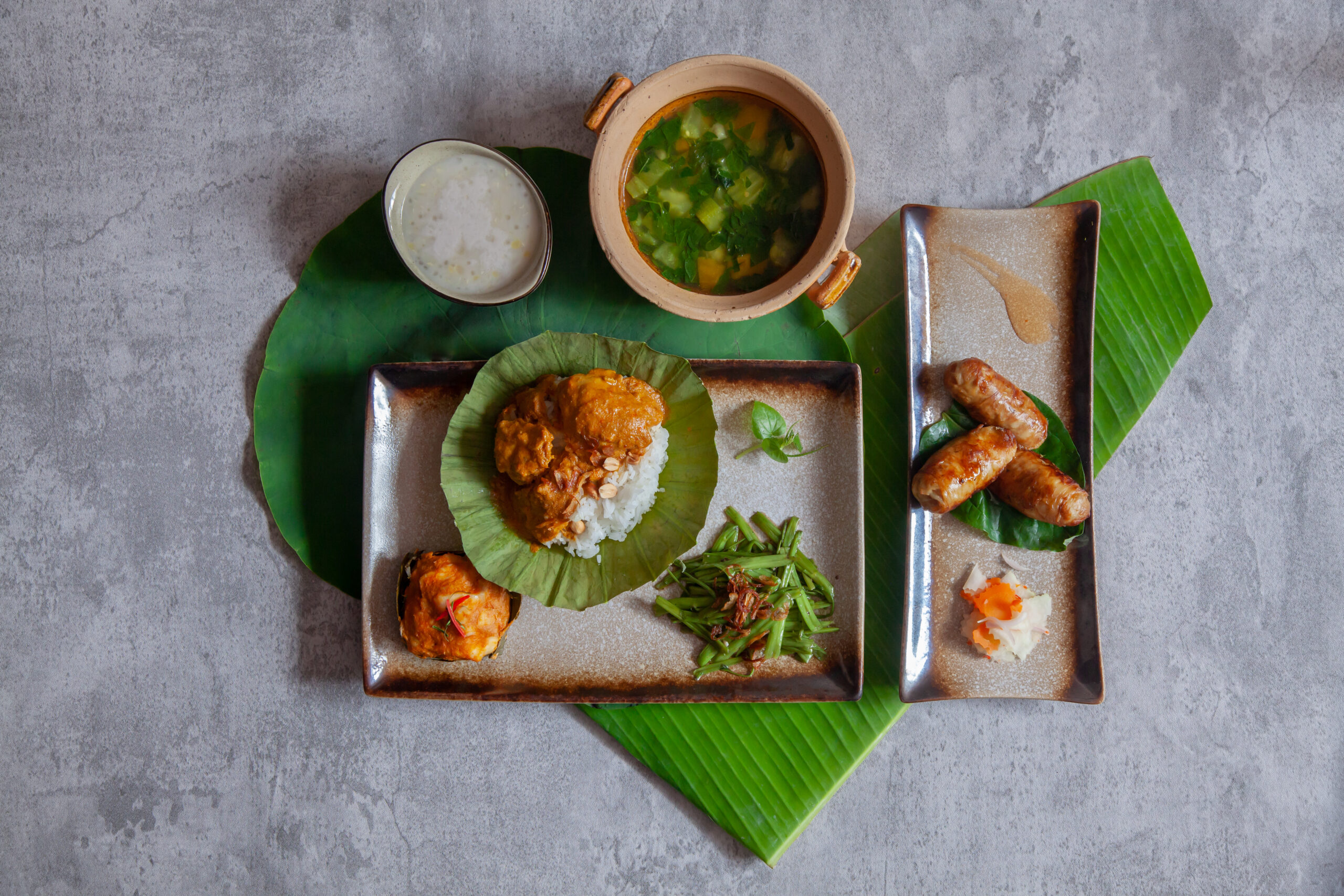 Business Lunch Menu Cambodian Cuisine At Malis Restaurant